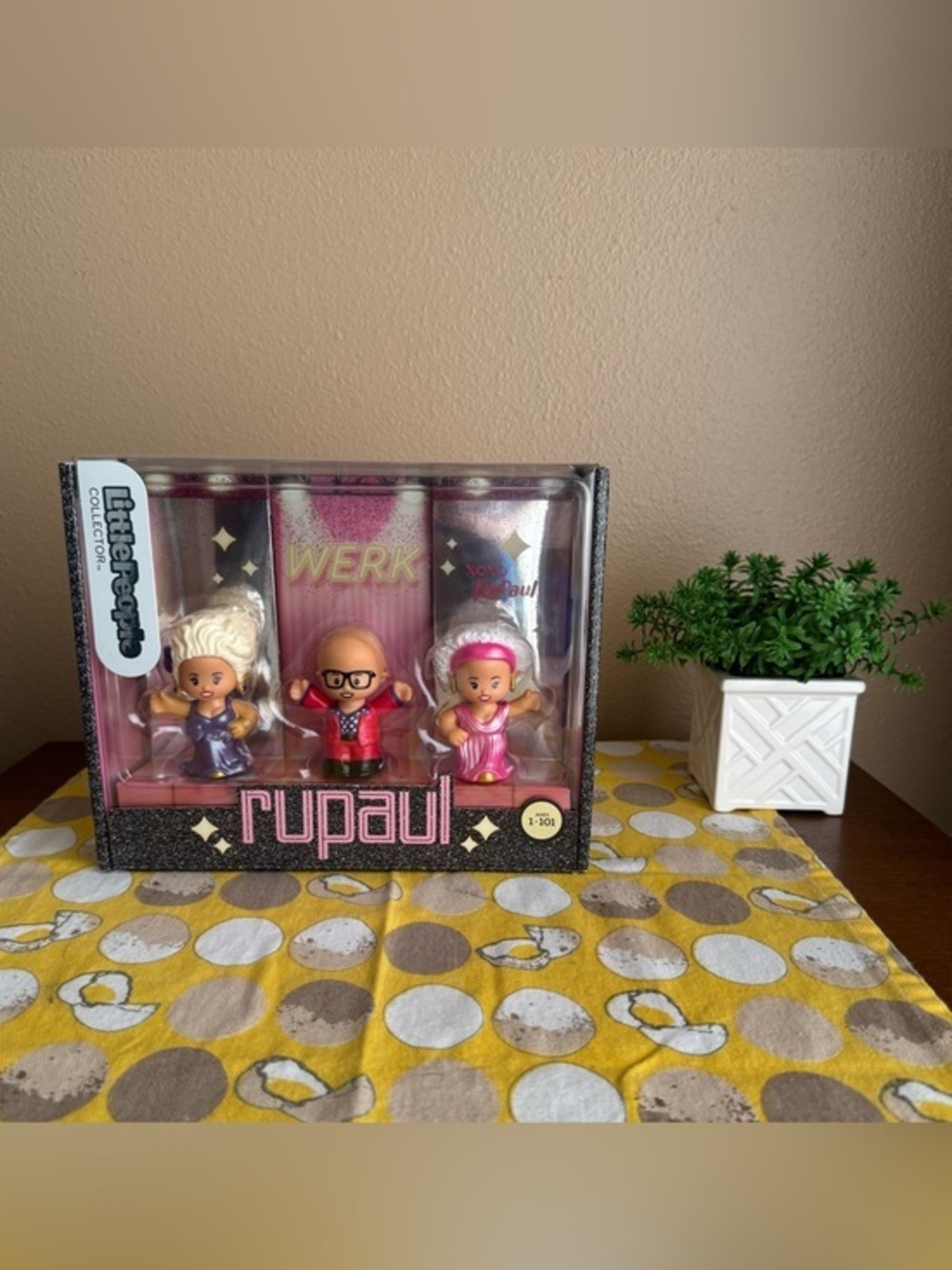 Little People new in box RuPaul set of 3